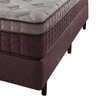 Cama Box Solteiro Twin Marrom + Colchão Molas Ensacadas Detroit Visco Gel Pillow In 96x203x68cm - 4