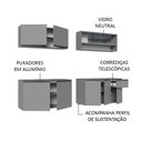Ver imagem 5 de Armário de Cozinha Completa 240cm Suspenso Nice Madesa 05