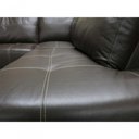 Ver imagem 4 de Sofá de Couro Canto Marrocos 3 Lugares com Chaise Direita Marrom Pigmentado - Mempra Design