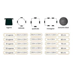 Prato Giratório para Servir na Mesa de Jantar 90 Cm - Mel - 3