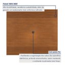 Ver imagem 3 de Painel Ripado para TV até 58 Polegadas 100% MDF 160CMX130CM Madrid