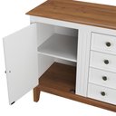 Ver imagem 5 de Cômoda 4 Gavetas + 1 Porta - Branco