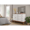 Ver imagem 2 de Cômoda 4 Gavetas + 1 Porta - Branco