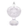 Potiche Decorativa Cristal com Pé Queen 11X18cm - Wolff - 1