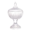 Ver imagem 3 de Potiche Decorativa Cristal com Pé Queen 11X18cm - Wolff
