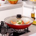 Ver imagem 3 de Wok Tramontina Paris Alumínio Revestimento Antiaderente 36Cm