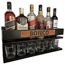 Ver imagem 1 de Barzinho de Parede - Boteco - 60 X 26 Preto Fosco
