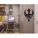 Ver imagem 3 de Placa Decorativa Aliança Rebelde Nave Geek Mdf Premium Preto