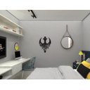 Ver imagem 2 de Placa Decorativa Aliança Rebelde Nave Geek Mdf Premium Preto