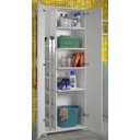 Ver imagem 1 de Armário P/ Lavanderia 2 Portas Espaço Escada Armazenamento Clickforte Armário Lavanderiabr