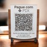 Placa de Sinalização | Pix - Qr Code - Mdf 15x13cm - 2
