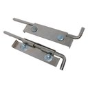 Ver imagem 1 de Fechadura Cadeado Porta de Aço Lateral Interna Chapa Par - Dovale - 87007