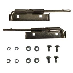 Fechadura Cadeado Porta de Aço Lateral Interna Chapa Par - Dovale - 87007 - 2