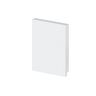 Rodapé Poliestireno 12cm Liso Branco 50012 Arquitech - 1