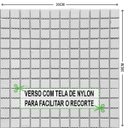 Ver mais imagens de Pastilhas de Vidro Cinza e Preta Mescla Cristal Brilhante Cozinha Banheiro Piscina 30x30cm