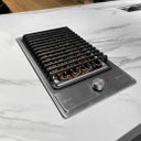 Ver imagem 2 de Churrasqueira Elétrica de Embutir Domino Barbecue Pedras Vulcânicas Profissional 30cm Inox 304cozix