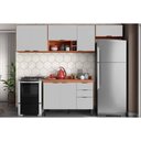 Ver imagem 1 de Kit Cozinha Demóbile 4 Peças Firenze C4p254 Amendola/nude Prime Tx
