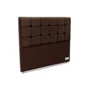 Ver imagem 1 de Cabeceira Cama Box Estofada Piave Linho Queen - Linho Marrom - Ortobom