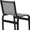 Ver imagem 4 de Banqueta 65cm Tela Sling Alumínio para Piscina Bar Balcão Bancada Cozinha