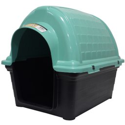 Casinha de Cachorro Cão e Gato Plástica Iglu Número 4 Porte Médio Furacão Pet N4,0 - 2