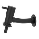 Ver imagem 1 de Torneira Link Preto/Black Tanque/jardim Parede C/ Bico Metal