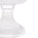 Ver imagem 5 de Potiche Decorativa Cristal com Pé Queen 14x22cm - Wolff