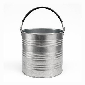 Balde Galvanizado 16 Litros - Alta Durabilidade Uso Doméstico e Profissional - Sf43