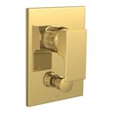 Ver imagem 1 de Misturador Monocomando 4 Vias de Parede Chuveiro Unic 3/4" Gold - 2994.gl90