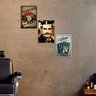 Kit 03 Placas Mdf Barbearia Studio Vintage Decoração Br36 - 3