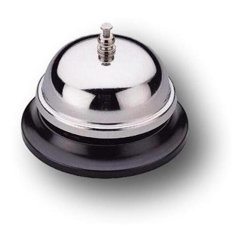 Campainha Sino Sineta de Mesa Metálica