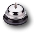 Ver imagem 1 de Campainha Sino Sineta de Mesa Metálica