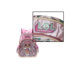 Kit Mochila Infantil Lol Surprise Rosa + Lancheira E Estojo - 5 Kit Mochila Infantil Lol Surprise Rosa + Lancheira E Estojo - 5