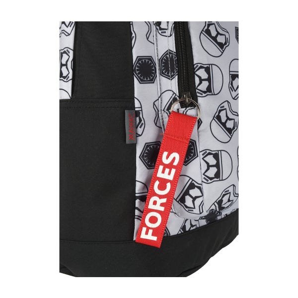 Mochila Escolar Cinza Star Wars Forces Darth Vader Grande - 5