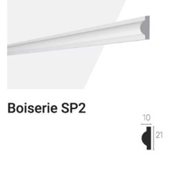 Kit Boiserie SP2 - 60x40cm Poliestireno - 6
