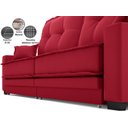 Ver imagem 5 de Sofá Palermo 2,00m Assento Retrátil e Reclinável Velosuede Vermelho - Netsofás