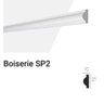 Kit Boiserie de Poliuretano SP2 - 100x80cm - 6