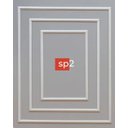 Ver imagem 5 de Kit Boiserie de Poliuretano SP2 100x80cm Branco Gart