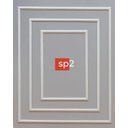 Ver imagem 5 de Kit Boiserie de Poliuretano SP2 100x80cm Branco Gart