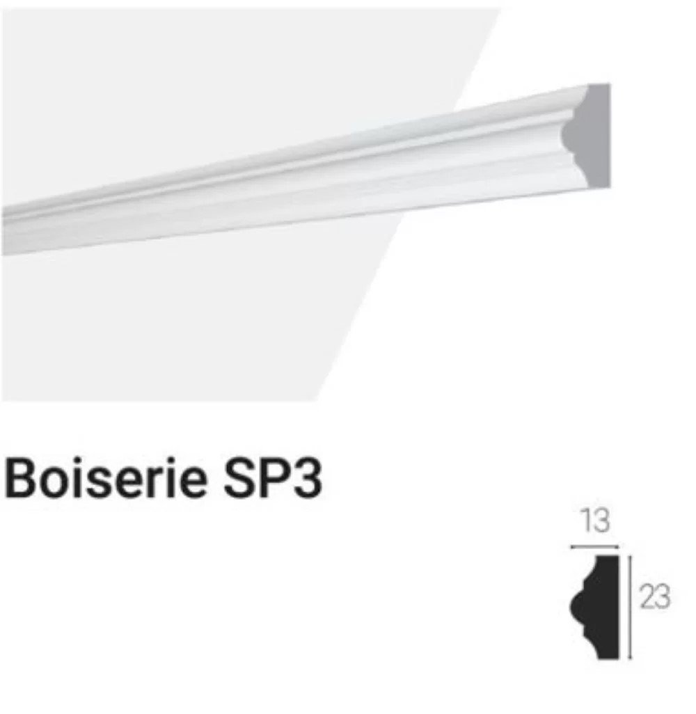 Kit Boiserie SP3 - 80x60cm Poliestireno - 5