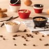 Ramekin 60ml Branco 7x3cm Molheira Servir Molhos Shoyu Tarê Uno Coza Pequeno - 5