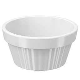 Ramekin 60ml Branco 7x3cm Molheira Servir Molhos Shoyu Tarê Uno Coza Pequeno - 1