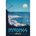 Ver imagem 4 de Kit 3 Placas Decorativas Vintage Viagens Países Mdf