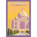 Ver imagem 2 de Kit 3 Placas Decorativas Vintage Viagens Países Mdf