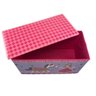 Baú Puff Caixa Organizadora Infantil Princesa Rosa Kangur - 2