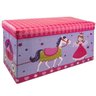 Baú Puff Caixa Organizadora Infantil Princesa Rosa Kangur - 1