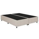 Ver imagem 1 de Cama Box Base Universal CRC Linhão Palha 158x198x20