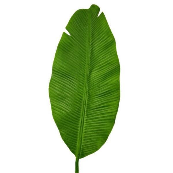 Folha Bananeira Planta Artificial Permanente 96X23Cm T Real - 1