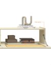Ver imagem 4 de Rack Nicho Modulo Suspenso 3 Portas Palina 2170 Off-white