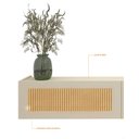 Ver imagem 7 de Rack Nicho Modulo Suspenso 3 Portas Palina 2170 Off-white