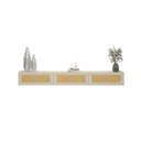Ver imagem 1 de Rack Nicho Modulo Suspenso 3 Portas Palina 2170 Off-white